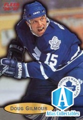 #107 Doug Gilmour - Toronto Maple Leafs - 1996-97 Fleer Hockey